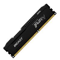 MEMORIA KINGSTON UDIMM DDR3 8GB 1600MHZ FURY BEAST CL10 240PIN 1.5V C / DISIPADOR DE CALOR P / PC / GAMER / ALTO RENDIMIENTO