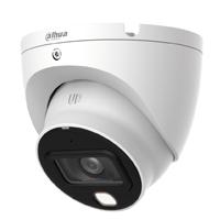 CAMARA ANALOGA HD / DAHUA / HAC-HDW1809TLM-A-LED / DOMO EYEBALL 4K FULL COLOR / 8 MP / LENTE DE 2.8MM / 106° DE APERTURA / MICROFONO INTEGRADO / 20M DE ILUMINACION / IMAGEN A TODO COLOR 27 / 7 / SUPER ADAPT / WDR DE 120D